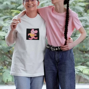 DIY Navy Oversized High Waist Denim Pants Summer